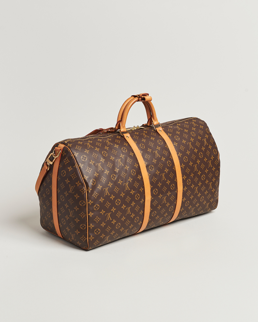 Heren | Pre-Owned & Vintage Bags | Louis Vuitton Pre-Owned | Keepall Bandoulière 60 Monogram 