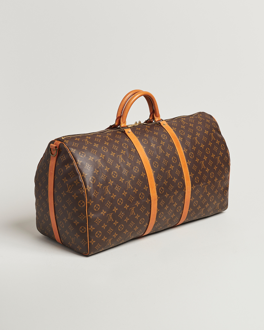 Heren | Pre-Owned & Vintage Bags | Louis Vuitton Pre-Owned | Keepall Bandoulière 60 Monogram 