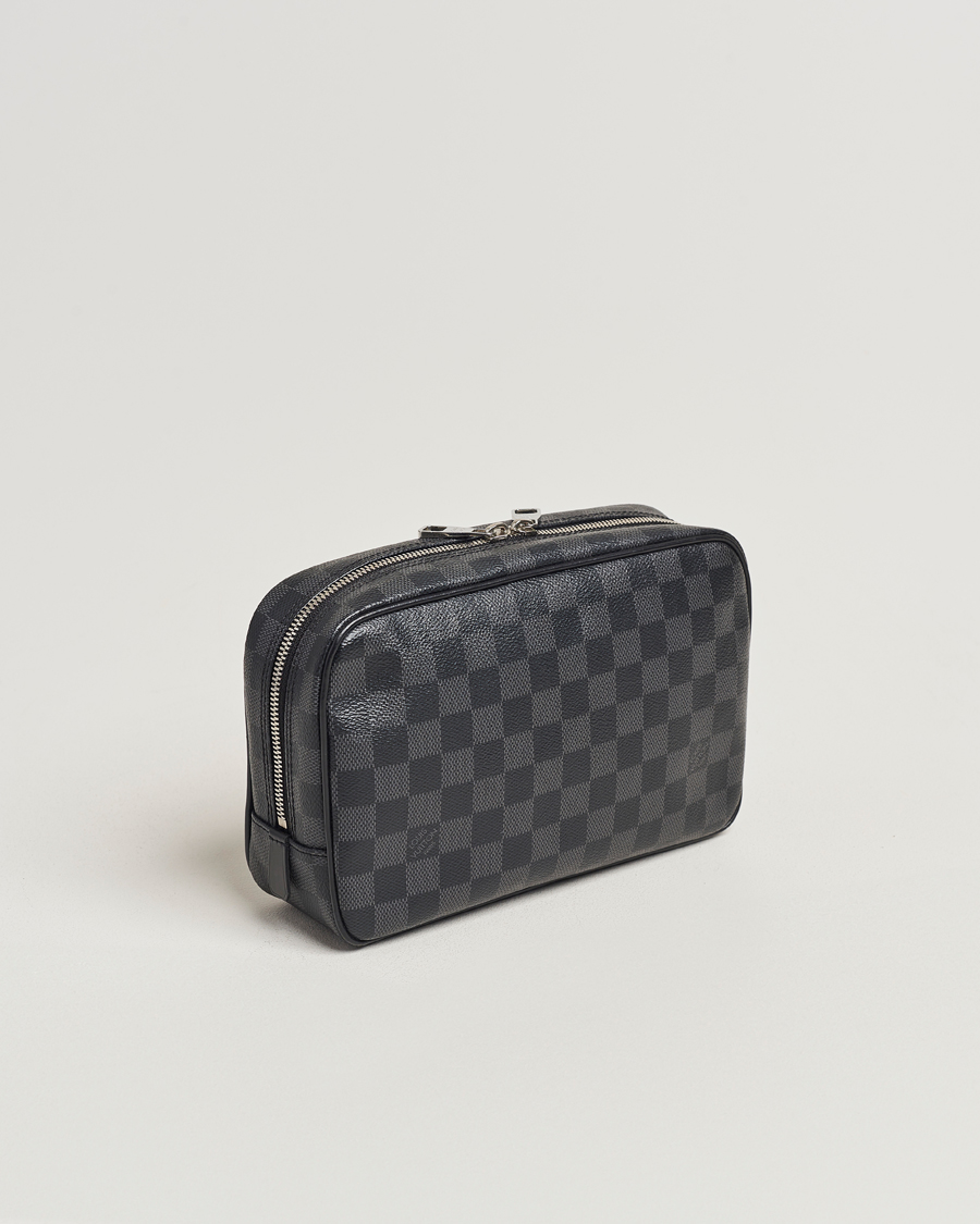 Heren | Louis Vuitton Pre-Owned | Louis Vuitton Pre-Owned | Toiletry Damier Graphite 