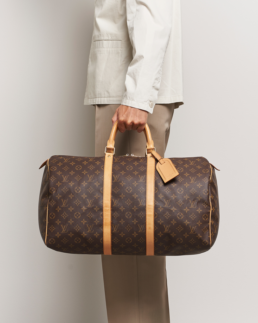 Heren | Accessoires | Louis Vuitton Pre-Owned | Keepall 50 Bag Monogram 