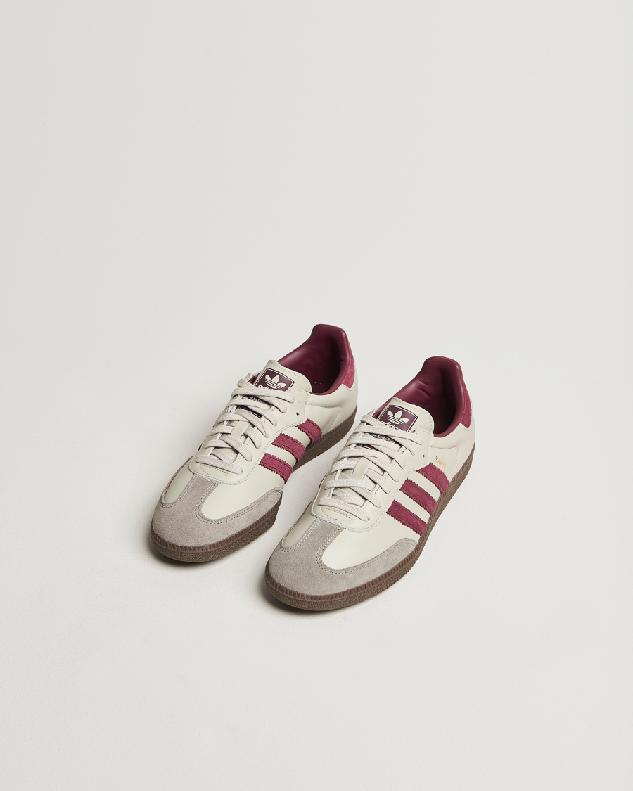 Heren |  | adidas Originals | Samba Original Sneaker Beige/Wine