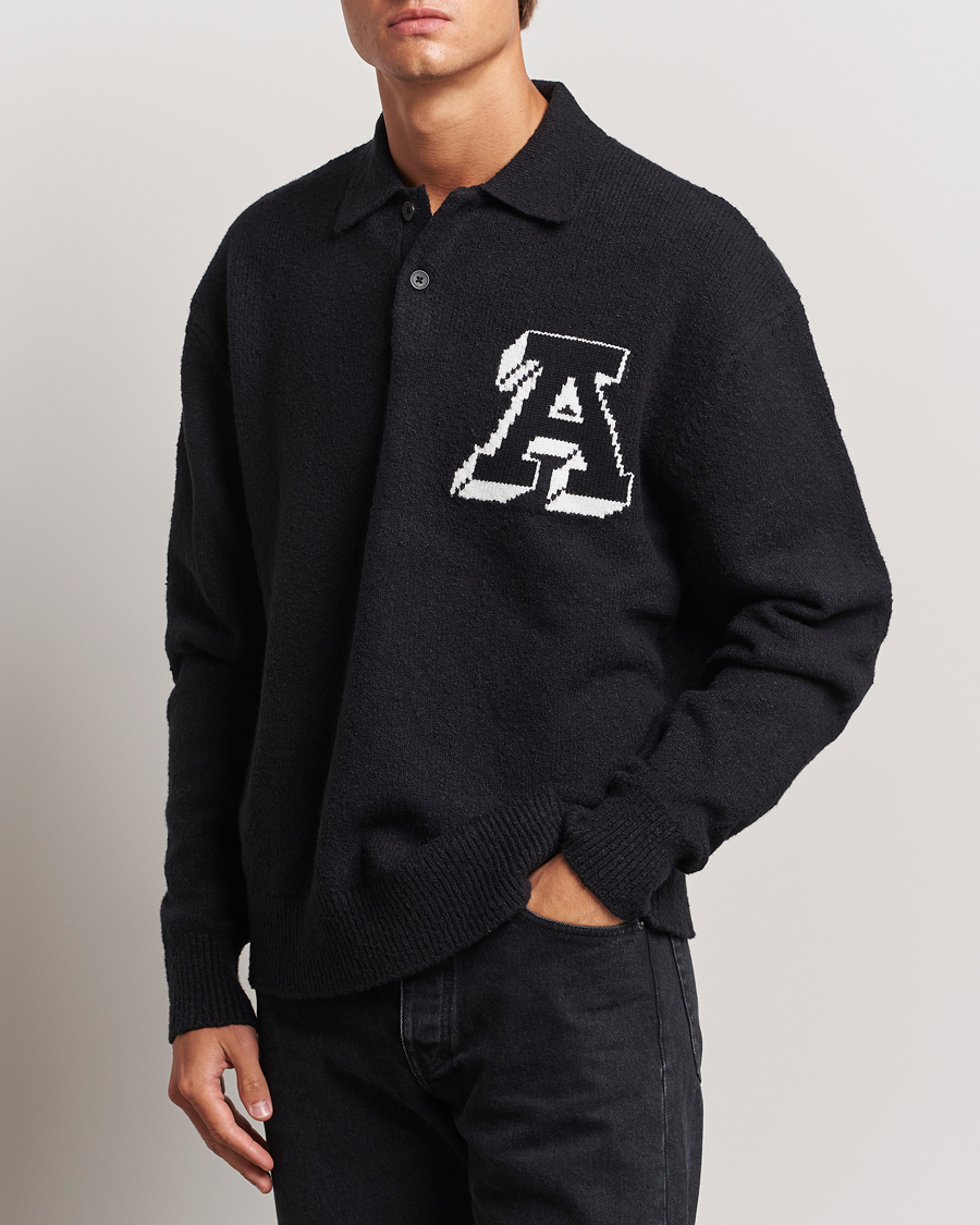 Heren |  | Axel Arigato | Team Polo Sweater Black