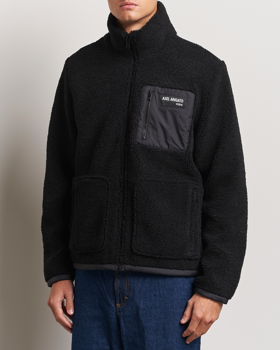 Heren |  | Axel Arigato | Billie Fleece Jacket Black