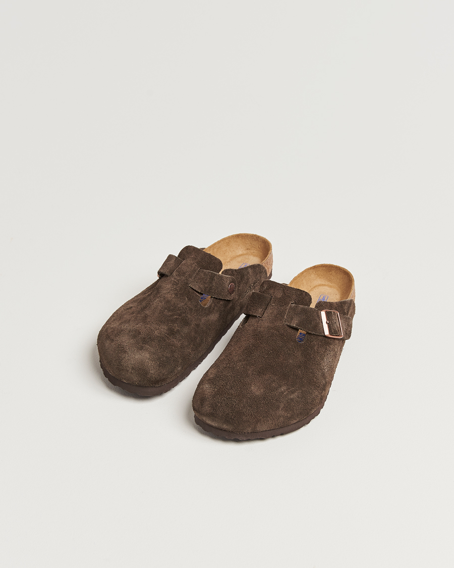 Heren |  | BIRKENSTOCK | Boston Soft Footbed Mocca Suede