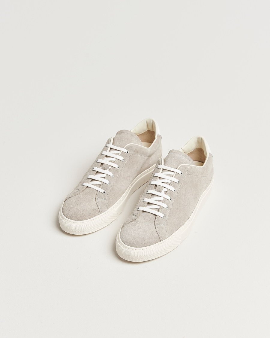 Heren |  | Common Projects | Retro Suede Sneaker Grey