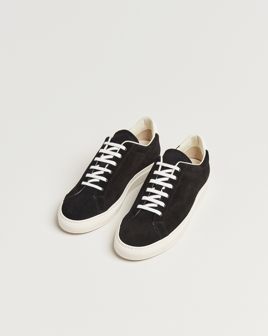 Heren |  | Common Projects | Retro Suede Sneaker Black