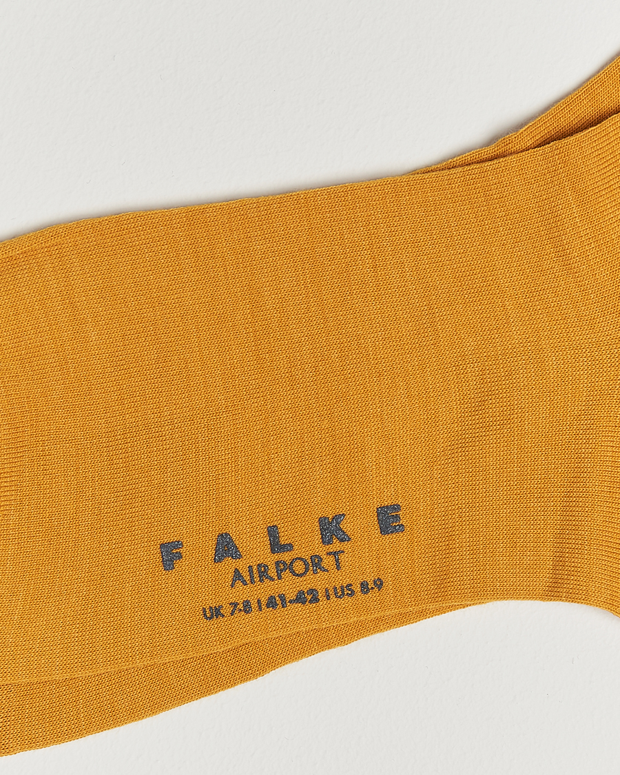 Heren |  | Falke | Airport Socks Amber Yellow