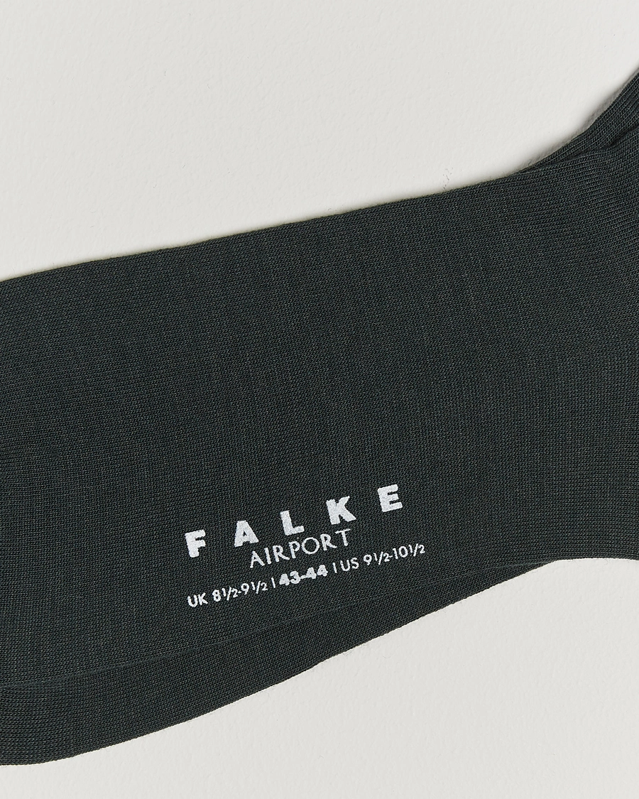 Heren |  | Falke | Airport Socks Forest Green