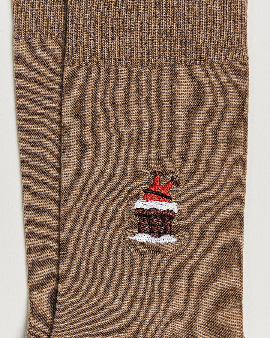 Heren |  | Falke | Airport Santa Socks Nutmeg Melange