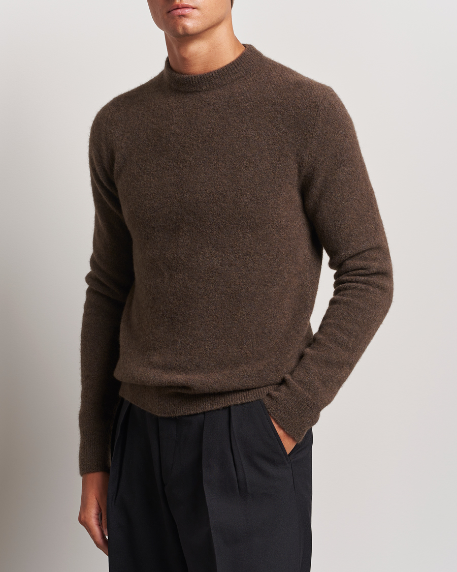 Heren | Business & Beyond - Casual | Filippa K | Yak Knitted Sweater Driftwood