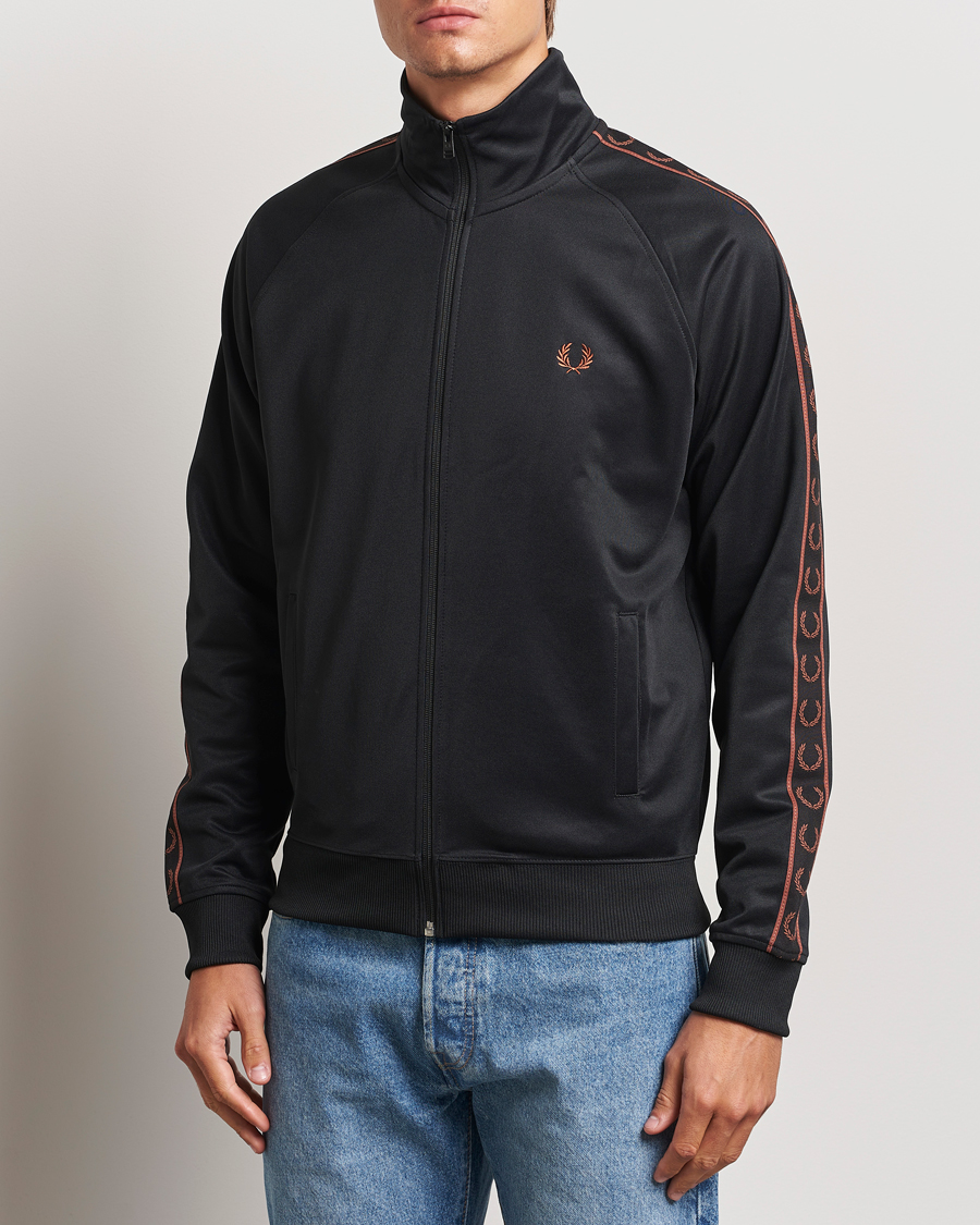 Heren |  | Fred Perry | Taped Track Jacket Black