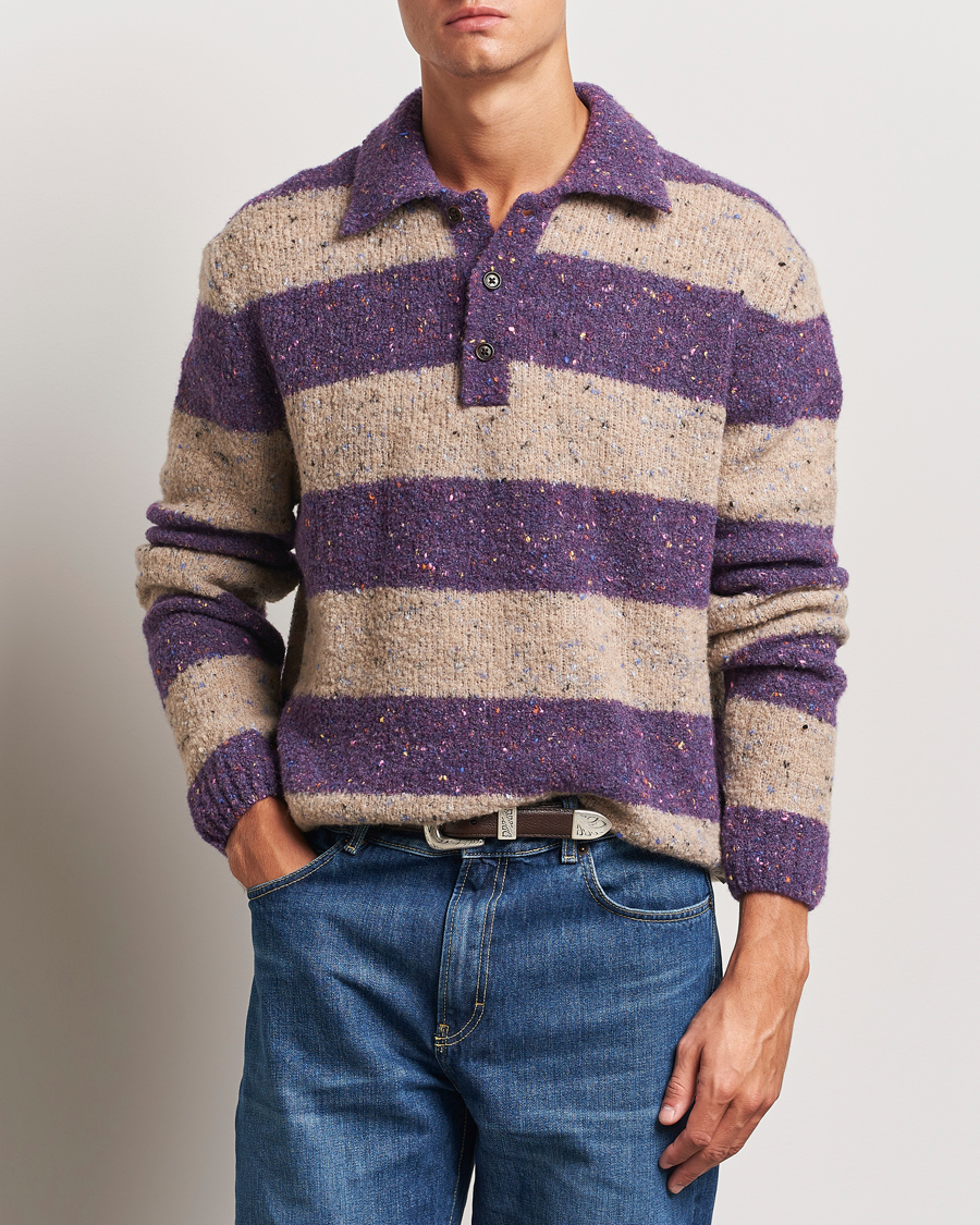 Heren |  | GANT | Barstriped Rugger Deep Plum