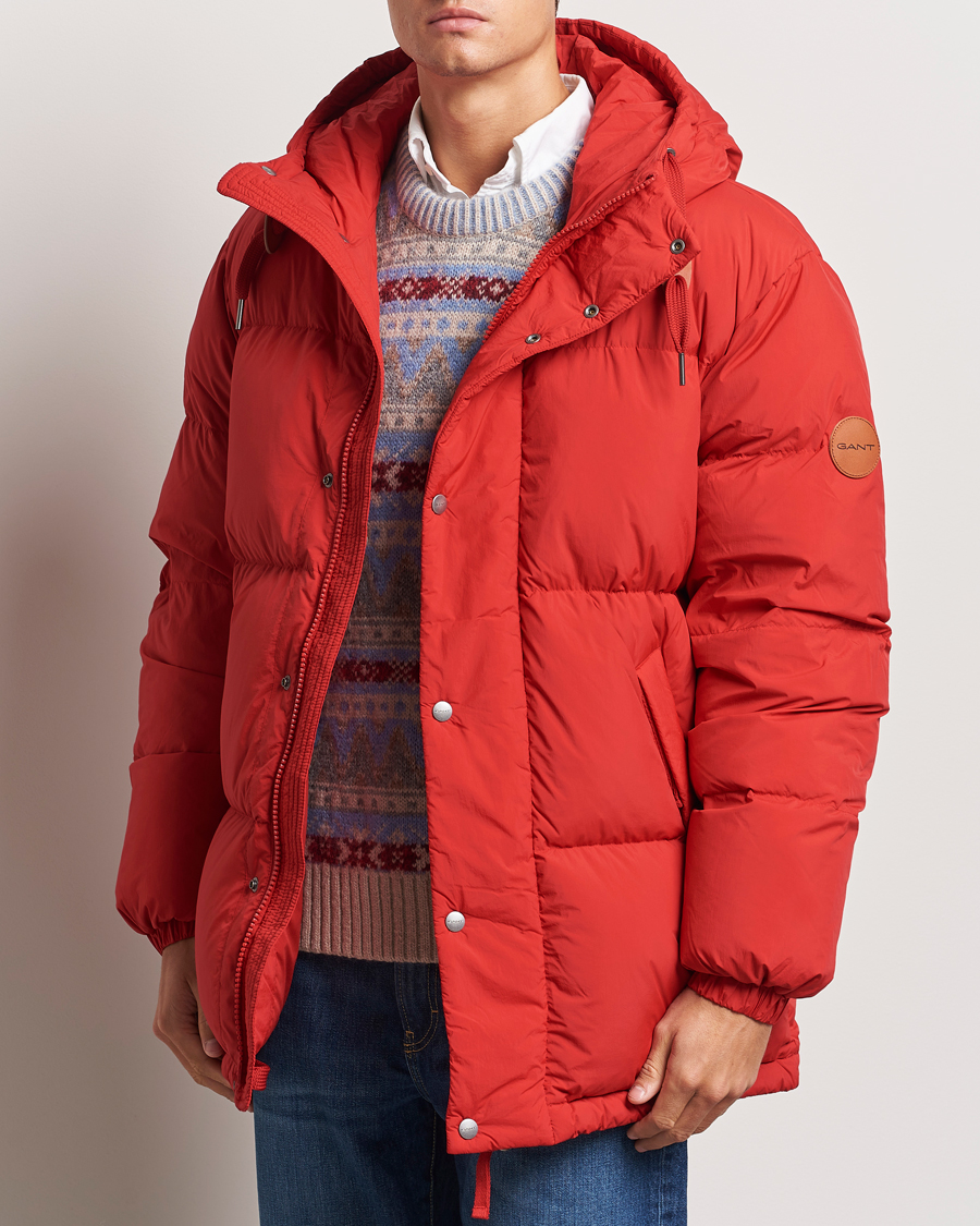 Heren |  | GANT | Expedition Down Puffer Ruby Red