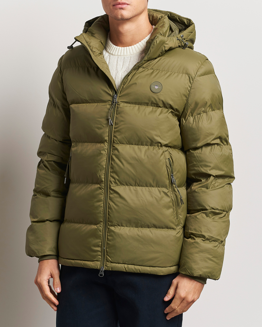 Heren |  | GANT | The Active Cloud Jacket Juniper Green