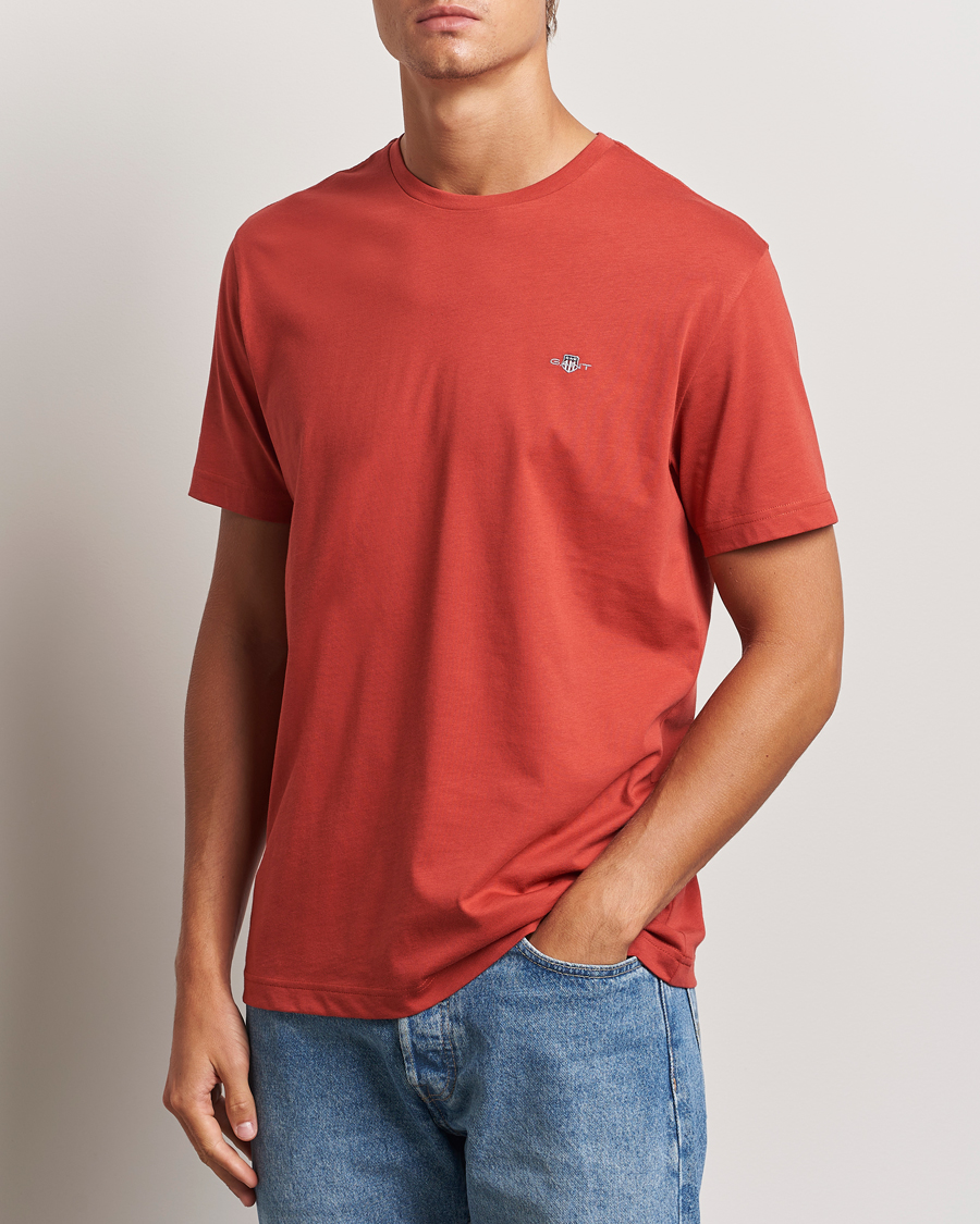 Heren |  | GANT | The Original T-Shirt Iron Red