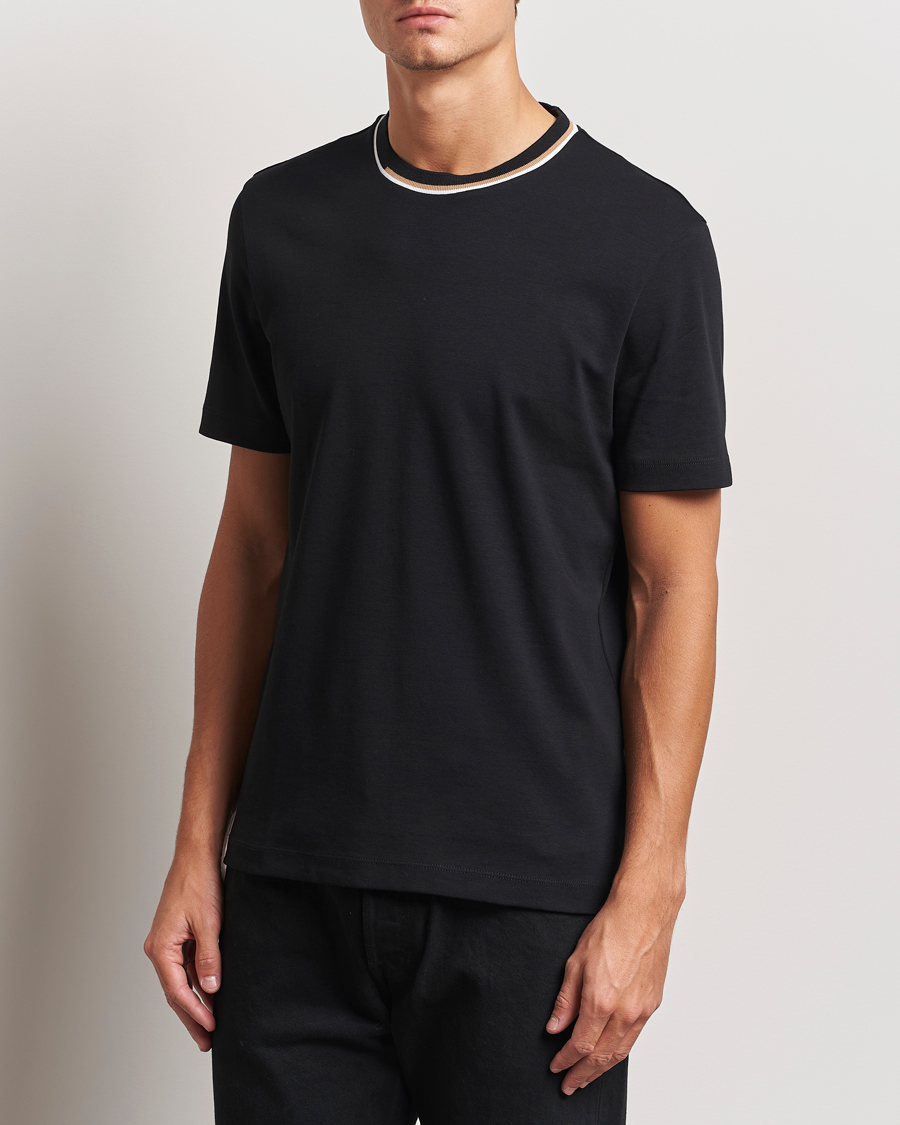 Heren | T-shirts | BOSS BLACK | Thompson Crew Neck T-Shirt Black