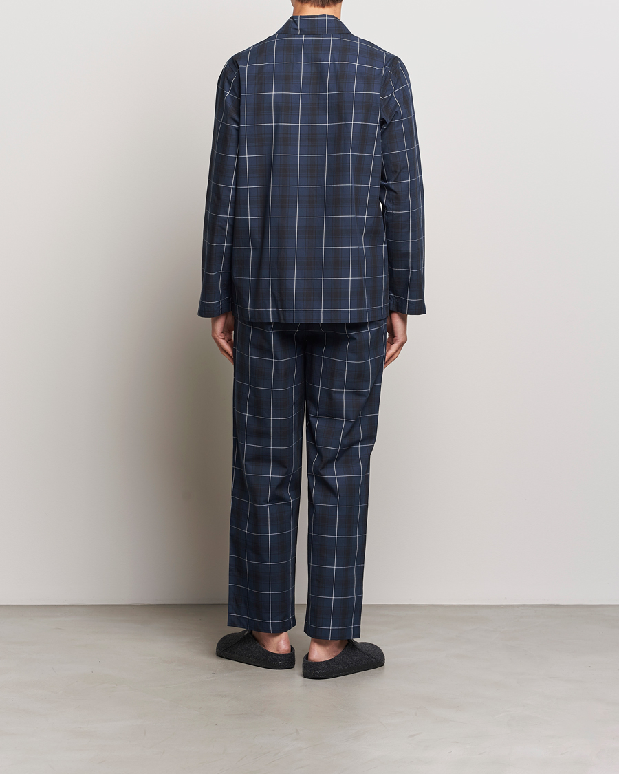 Heren |  | BOSS BLACK | Urban Checked Pyjama Set Dark Blue