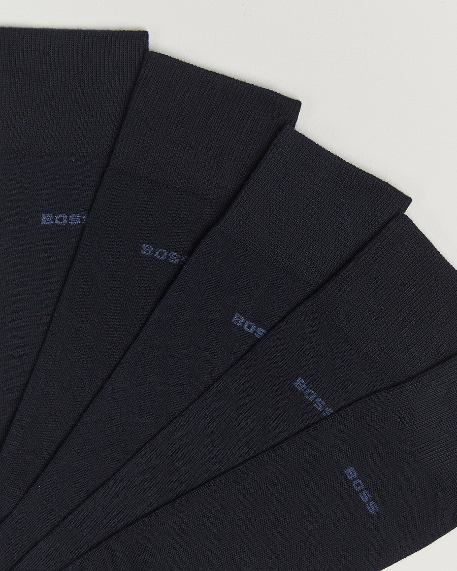 Heren |  | BOSS BLACK | 5-Pack RS Uni Socks Dark Blue