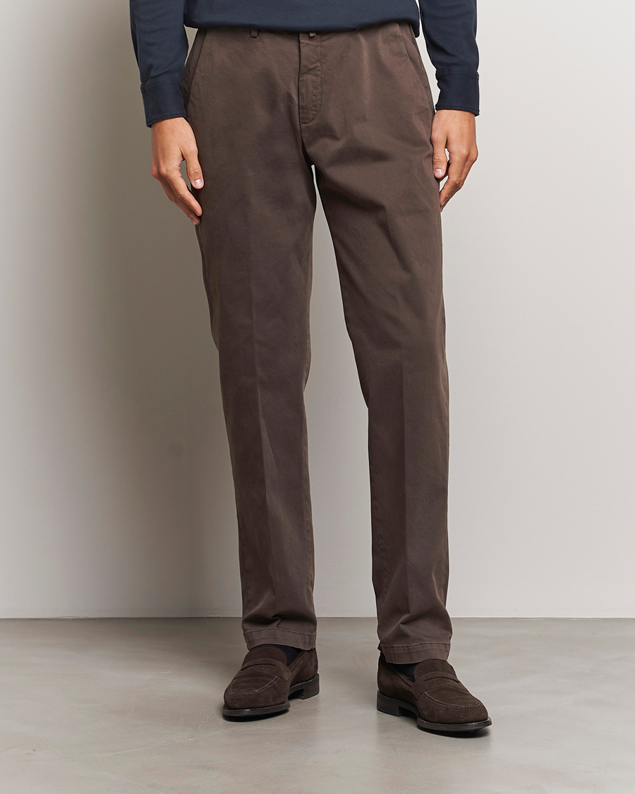 Heren |  | Briglia 1949 | Soho Tailored Easy Fit Chino Brown