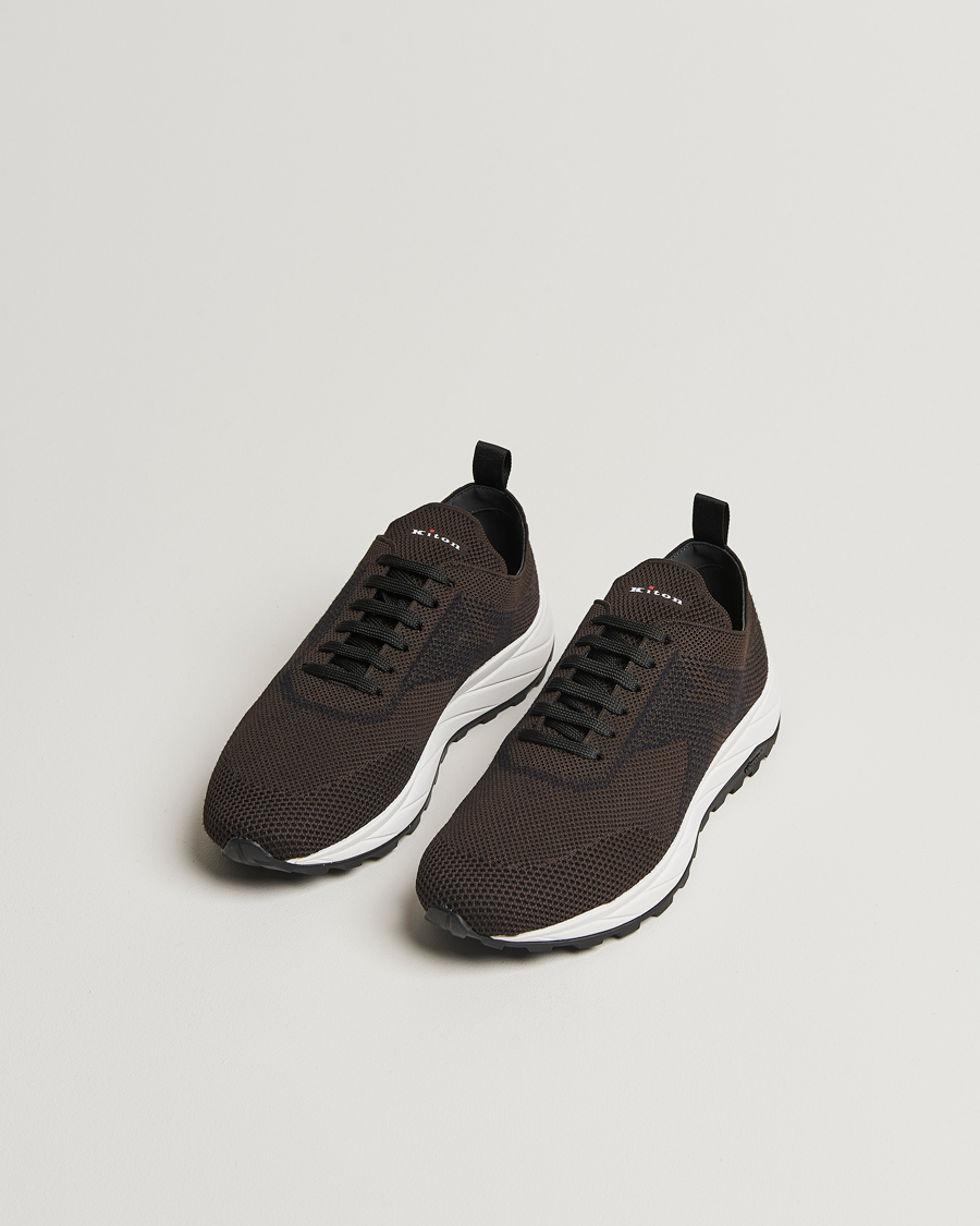 Heren |  | Kiton | Running Sneakers Dark Brown