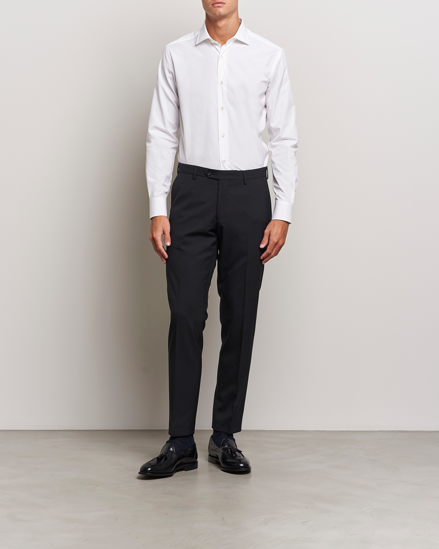 Heren |  | Brioni | Slim Fit Dress Shirt White