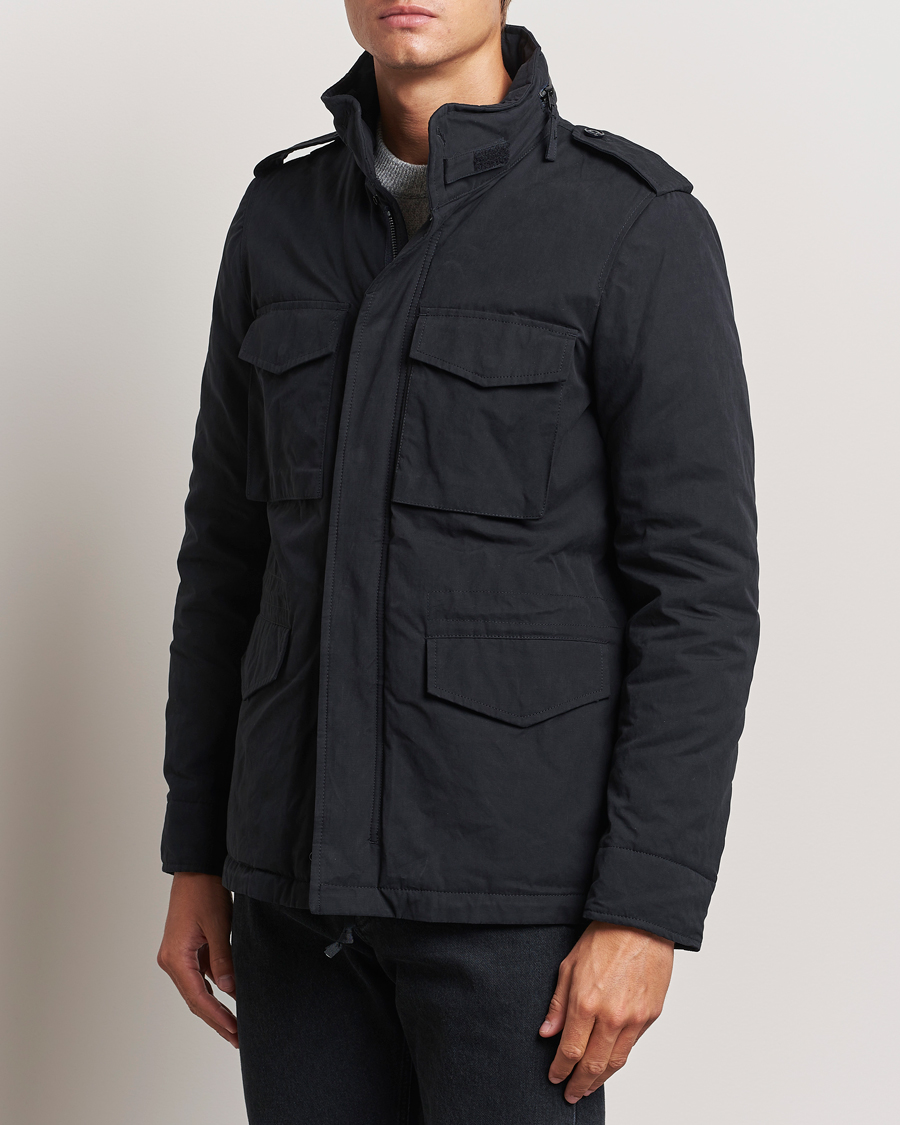 Heren | Herfstjassen | Aspesi | Cotton Field Jacket Midnight