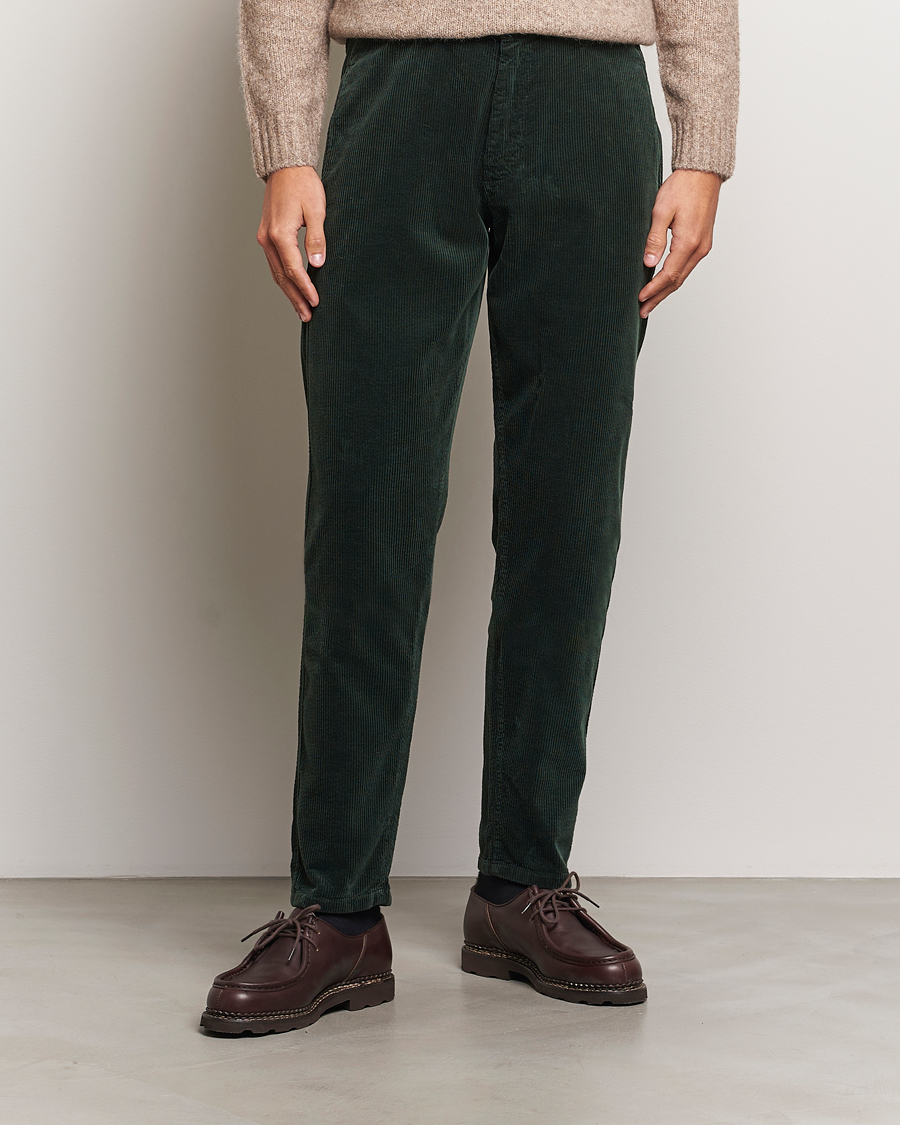 Heren |  | Aspesi | Corduroy Pants Dark Green