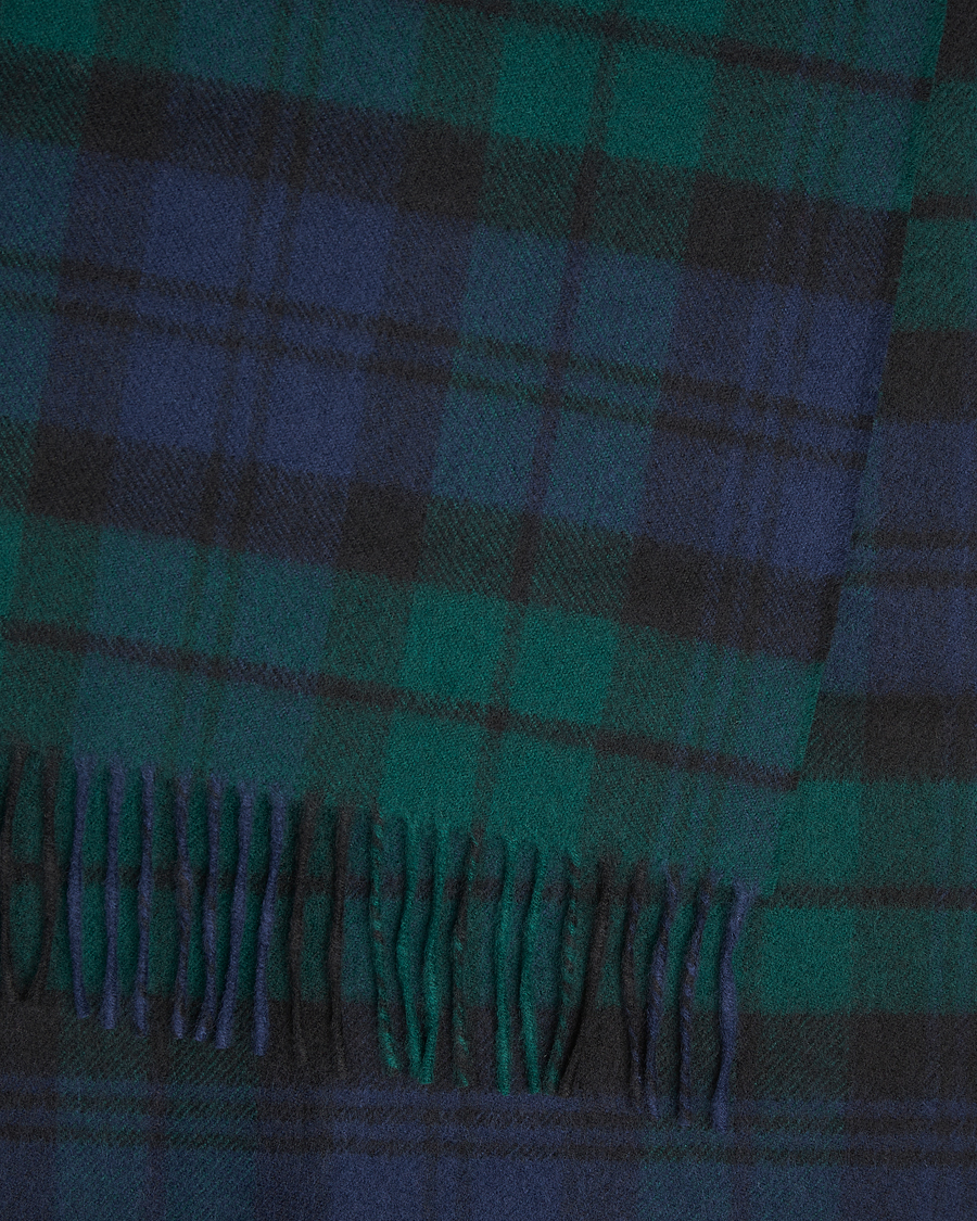 Heren |  | Gloverall | Lambswool Scarf Blackwatch