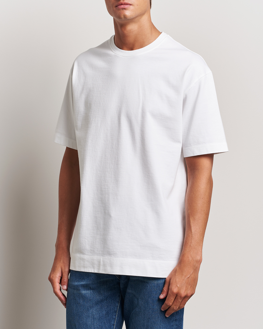 Heren |  | Massimo Alba | Nevis Cotton T-Shirt White