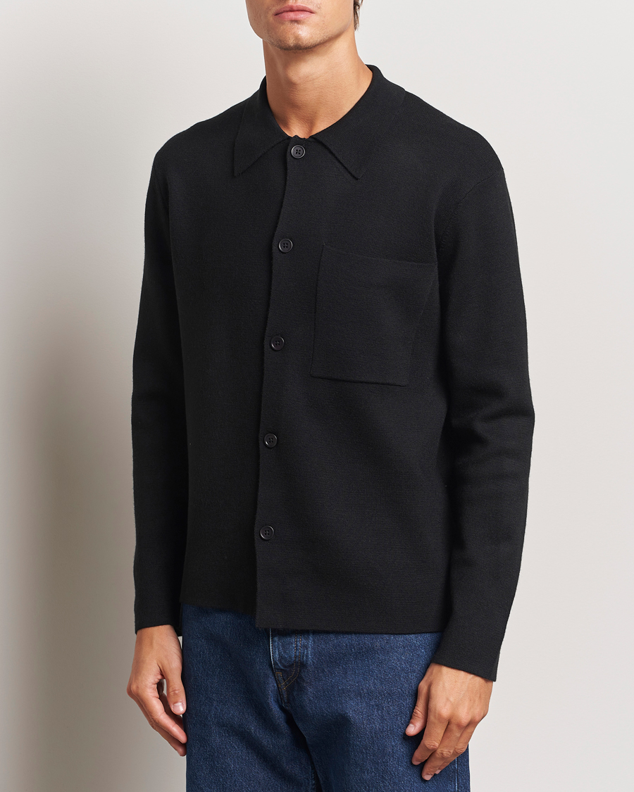 Heren | Business & Beyond - Casual | NN07 | Jonas Cotton/Modal Cardigan Black