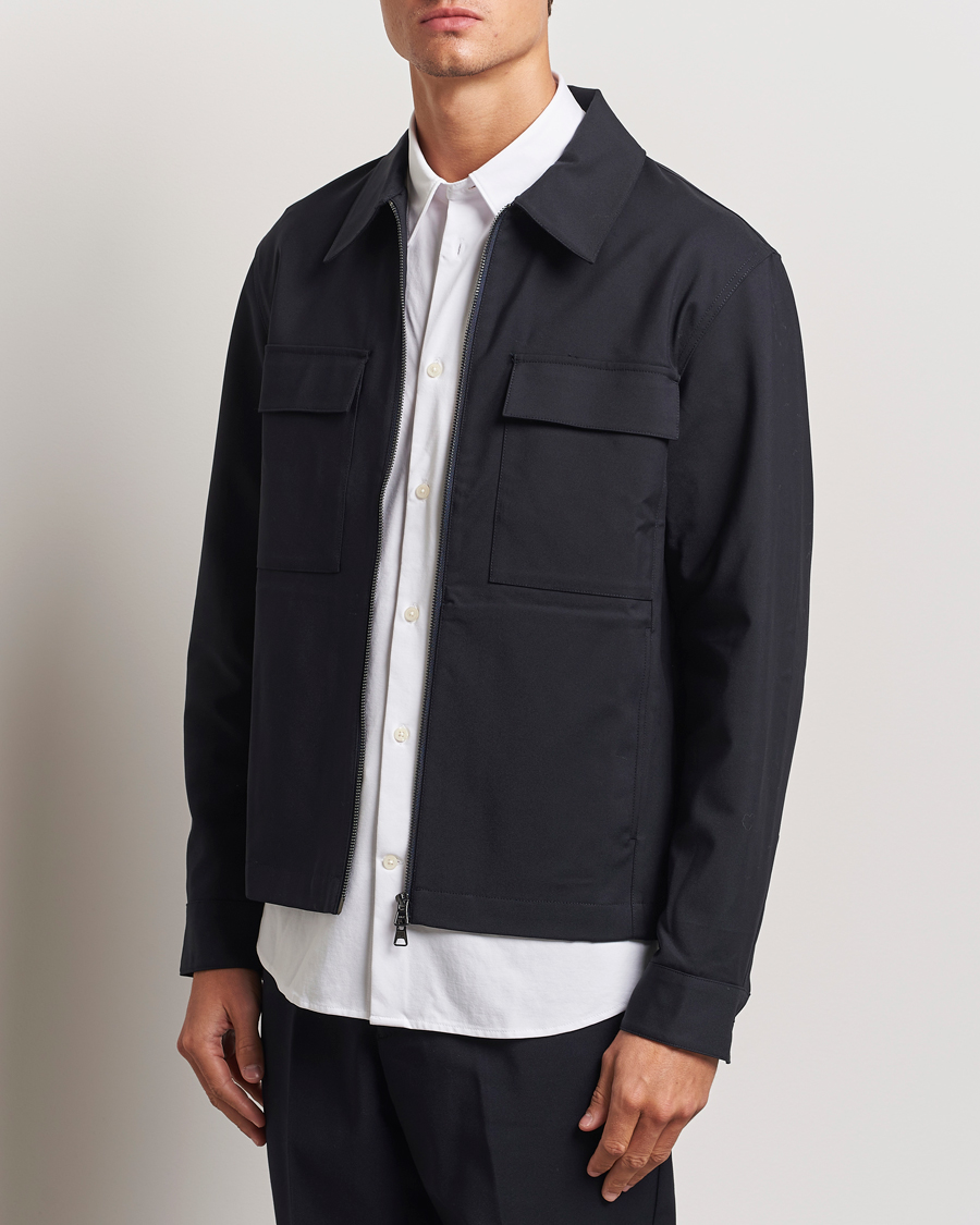 Heren |  | NN07 | Alban Overshirt Navy Blue