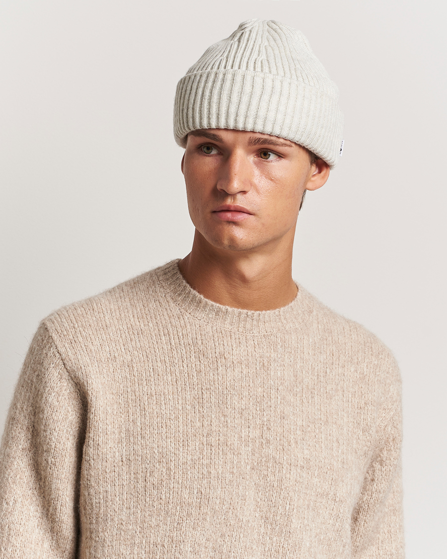 Heren |  | NN07 | Ribbed Hat Ecru