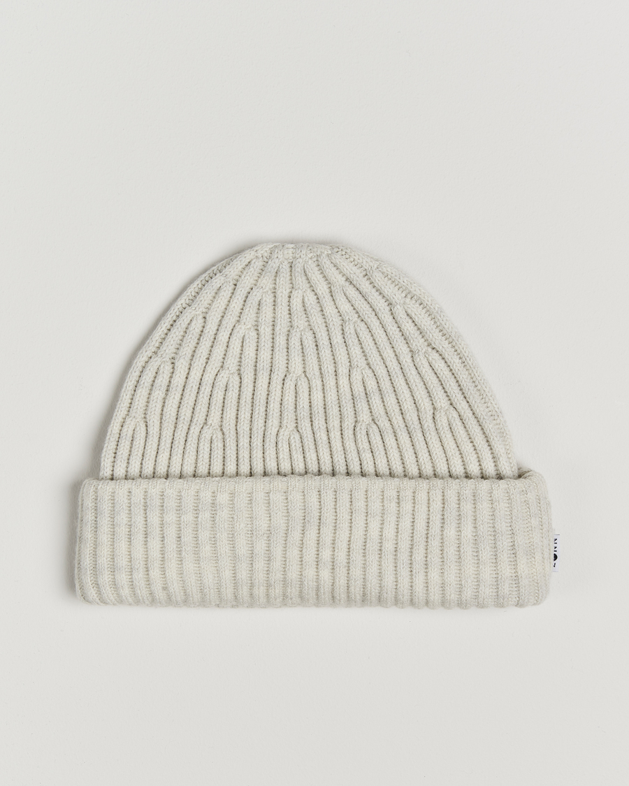 Heren |  | NN07 | Ribbed Hat Ecru