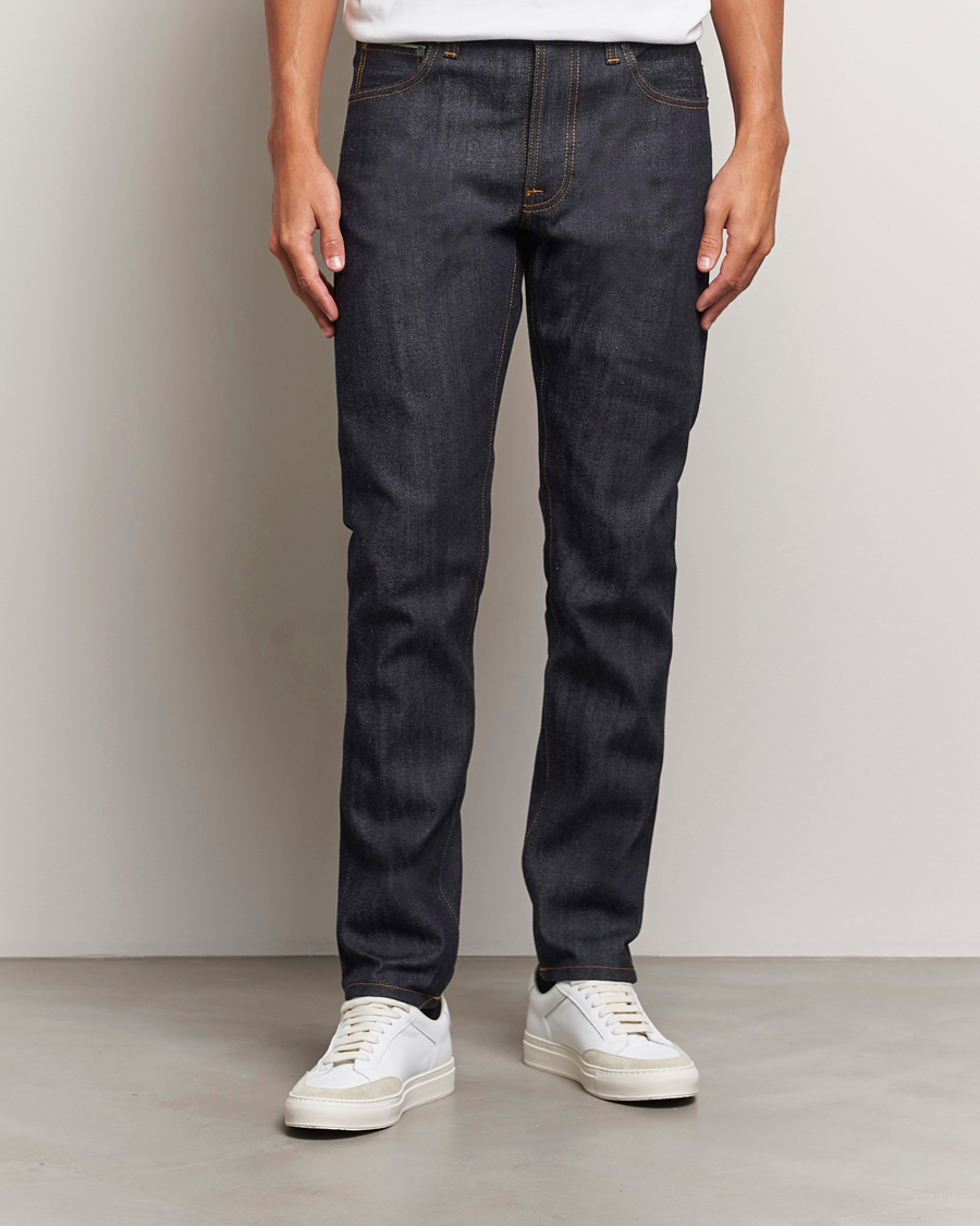 Heren | Tapered fit | Nudie Jeans | Lean Dean Jeans Dry Apex Selvage