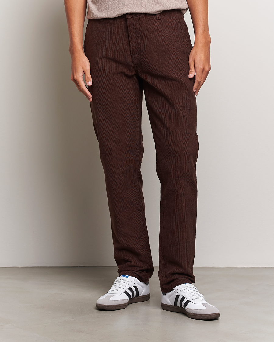 Heren |  | Nudie Jeans | Easy Alvin Corduroy Pants Brown