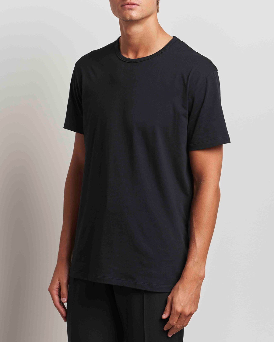 Heren |  | Paul Smith | Artist Rib Crew Neck T-Shirt Black