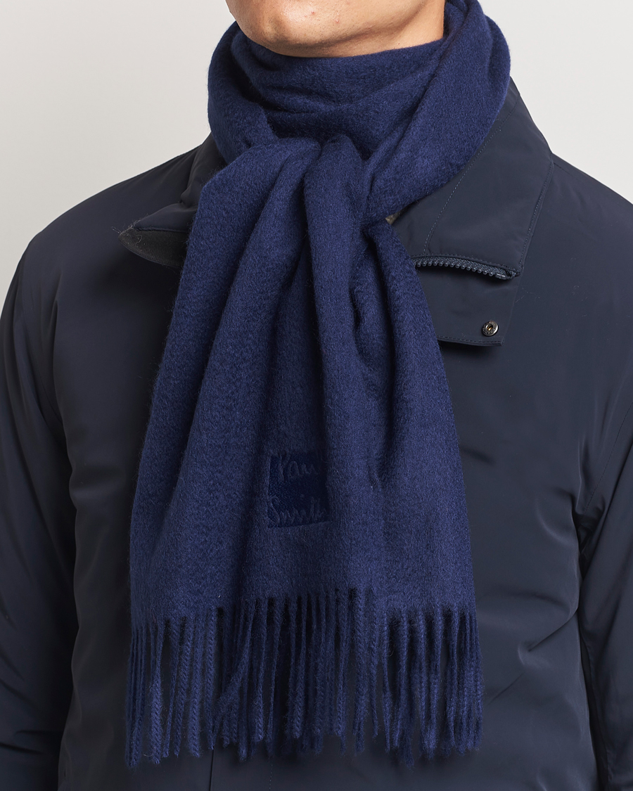 Heren |  | Paul Smith | Cashmere Scarf Navy