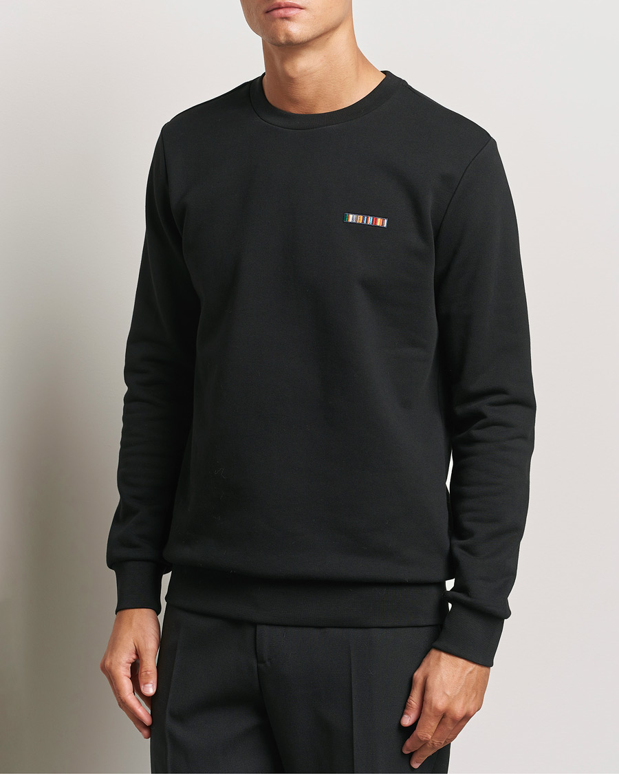 Heren |  | Paul Smith | Embroidery Crew Neck Sweatshirt Black