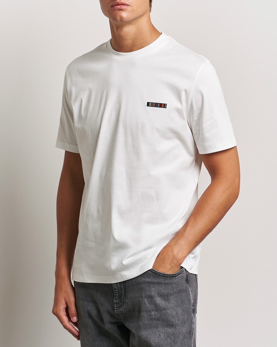 Heren |  | Paul Smith | Embroidery Crew Neck T-Shirt White