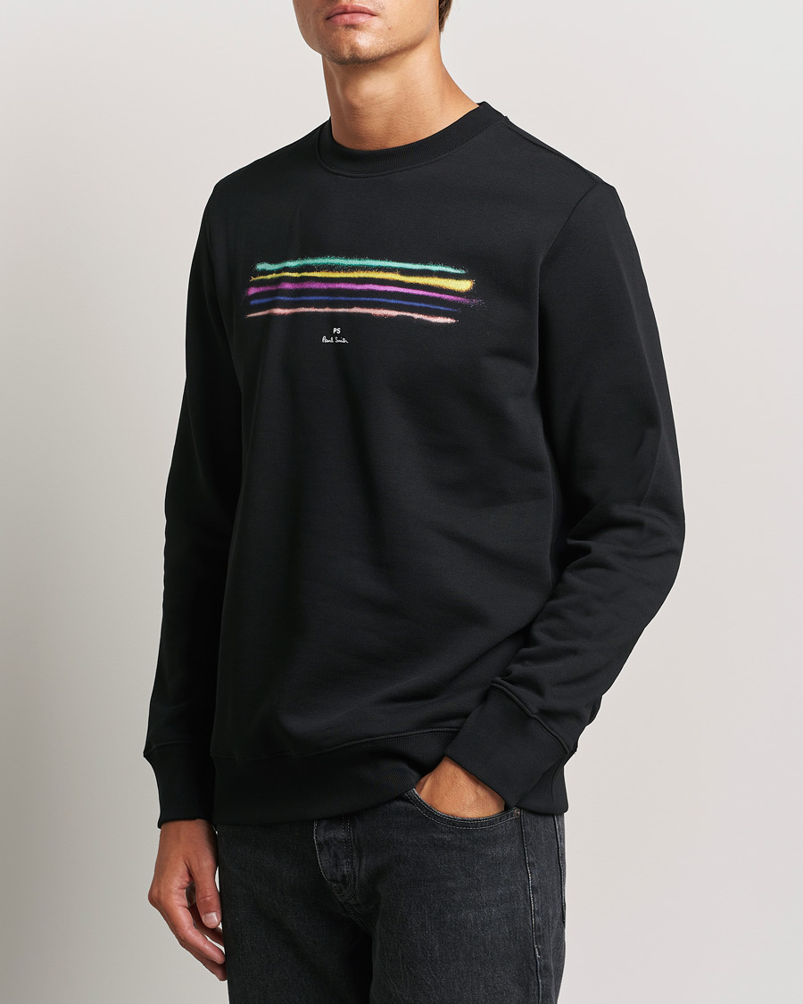 Heren |  | PS Paul Smith | Zebra Crew Neck Sweatshirt Black