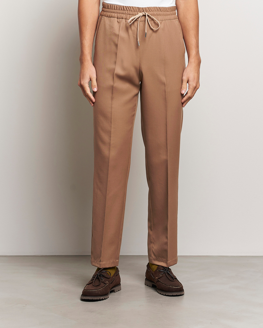 Heren |  | Drôle de Monsieur | Drawstring Trousers Brown