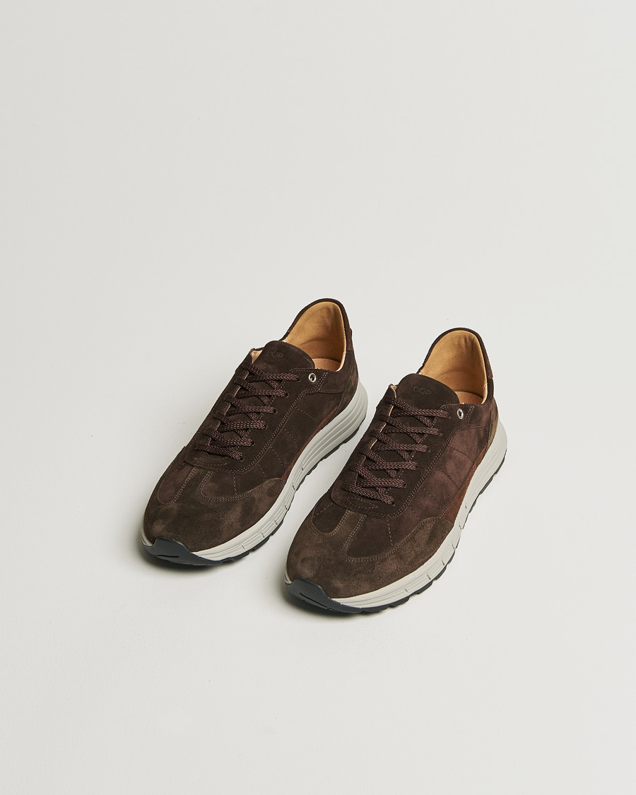 Heren |  | CQP | Renna Suede Runner Dark Brown