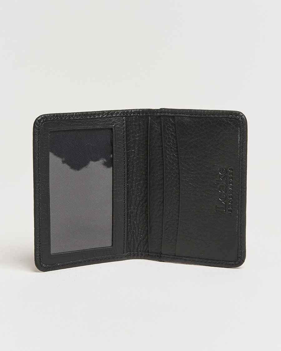 Heren |  | Loake 1880 | Fenchurch Grained Leather Card Holder Black