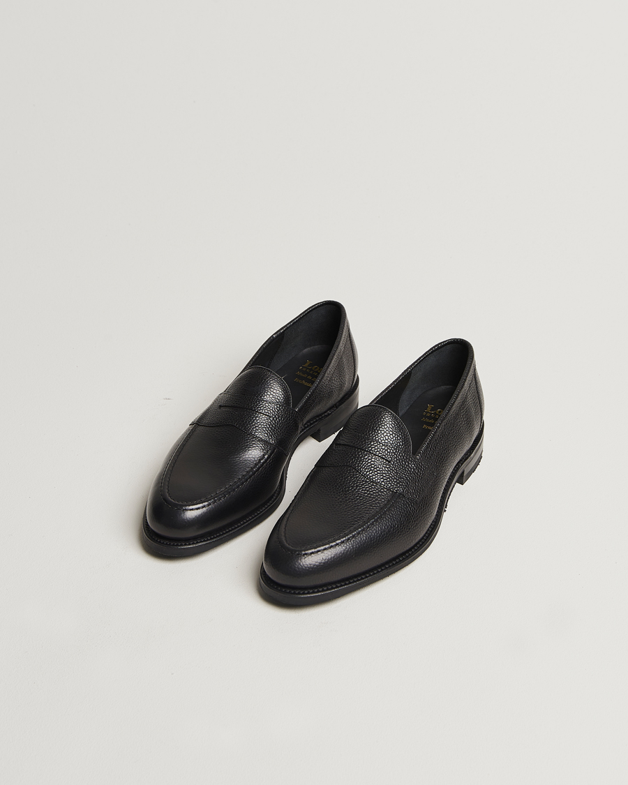 Heren |  | Loake 1880 | Imperial Grained Penny Loafer Black