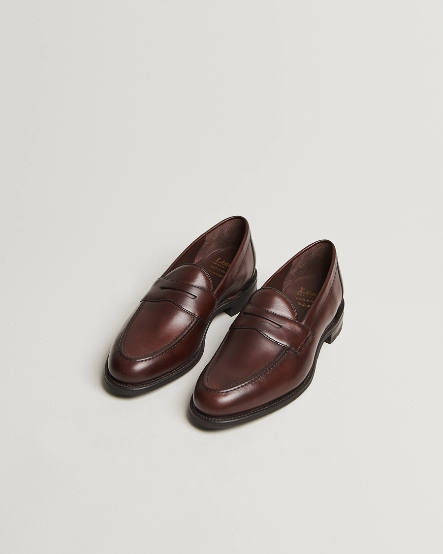 Heren |  | Loake 1880 | Imperial Penny Loafer Dark Brown