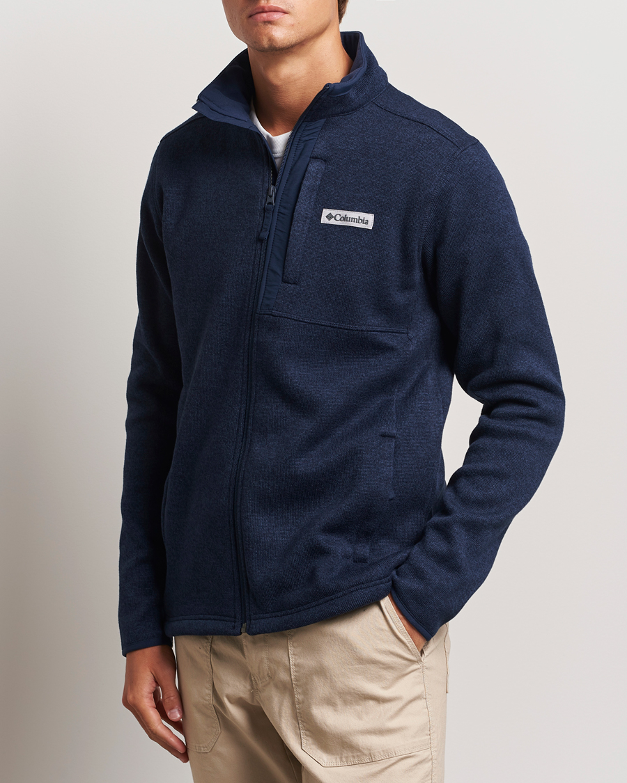 Heren | Columbia | Columbia | Sweater Weather Fleece Jacket Collegate Navy Heather