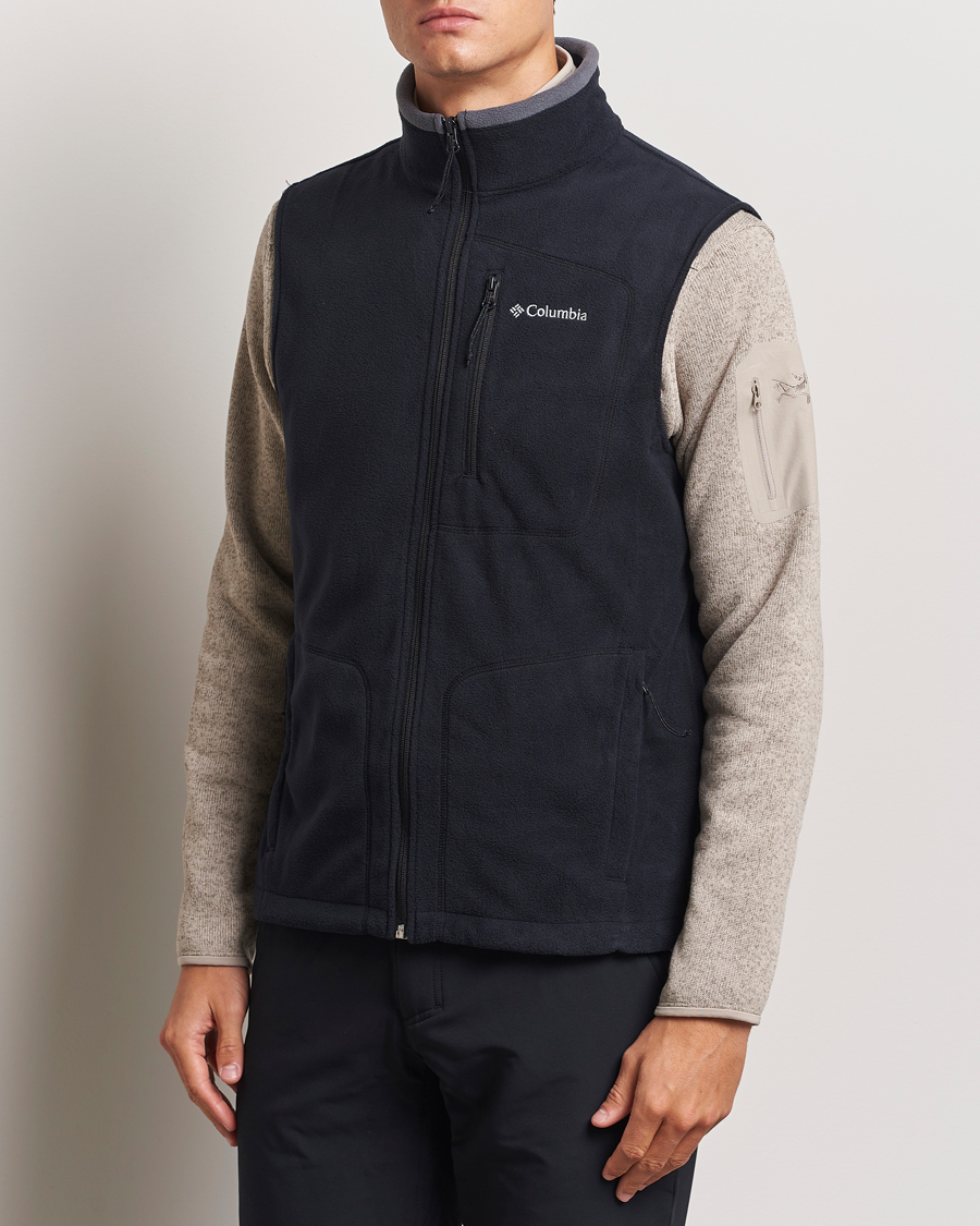 Heren | Columbia | Columbia | Fast Trek Full Zip Fleece Vest Black