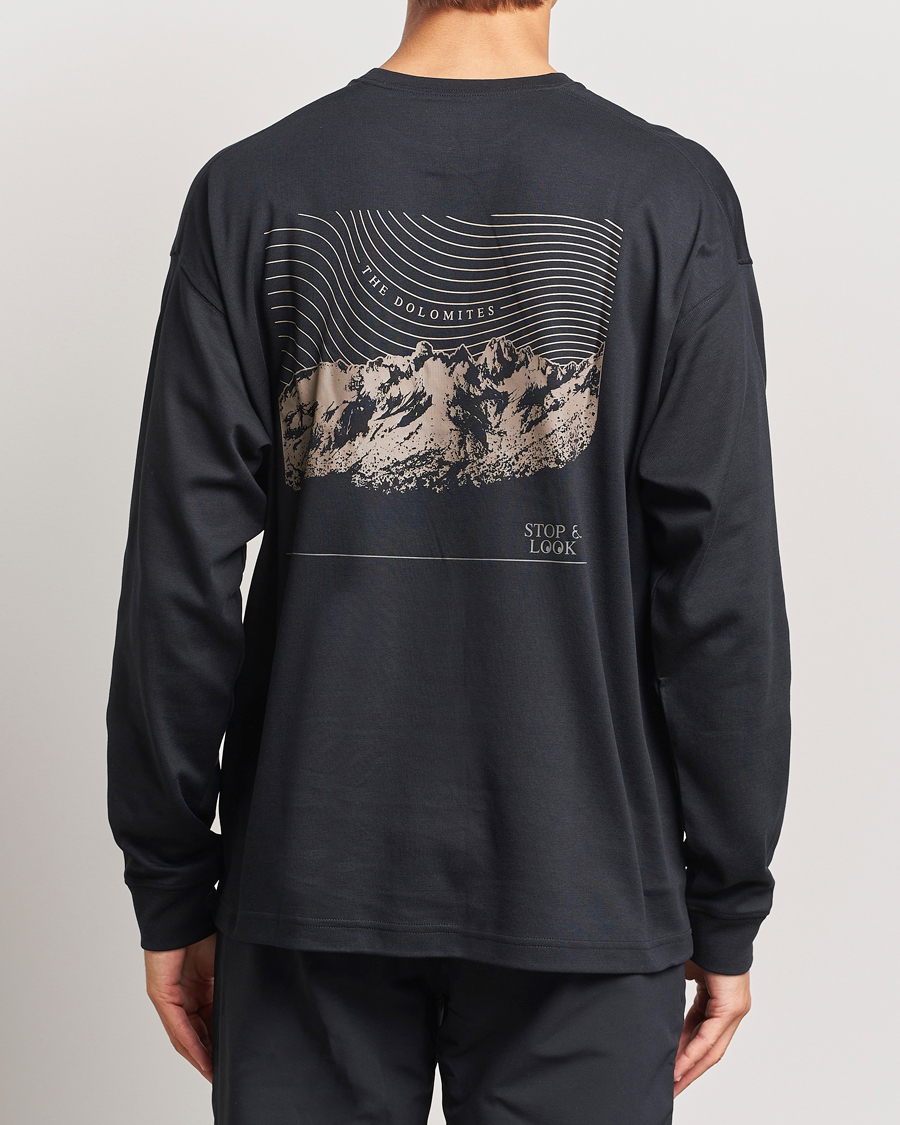 Heren | Columbia | Columbia | Duxbery Relaxed Long Sleeve T-Shirt Black