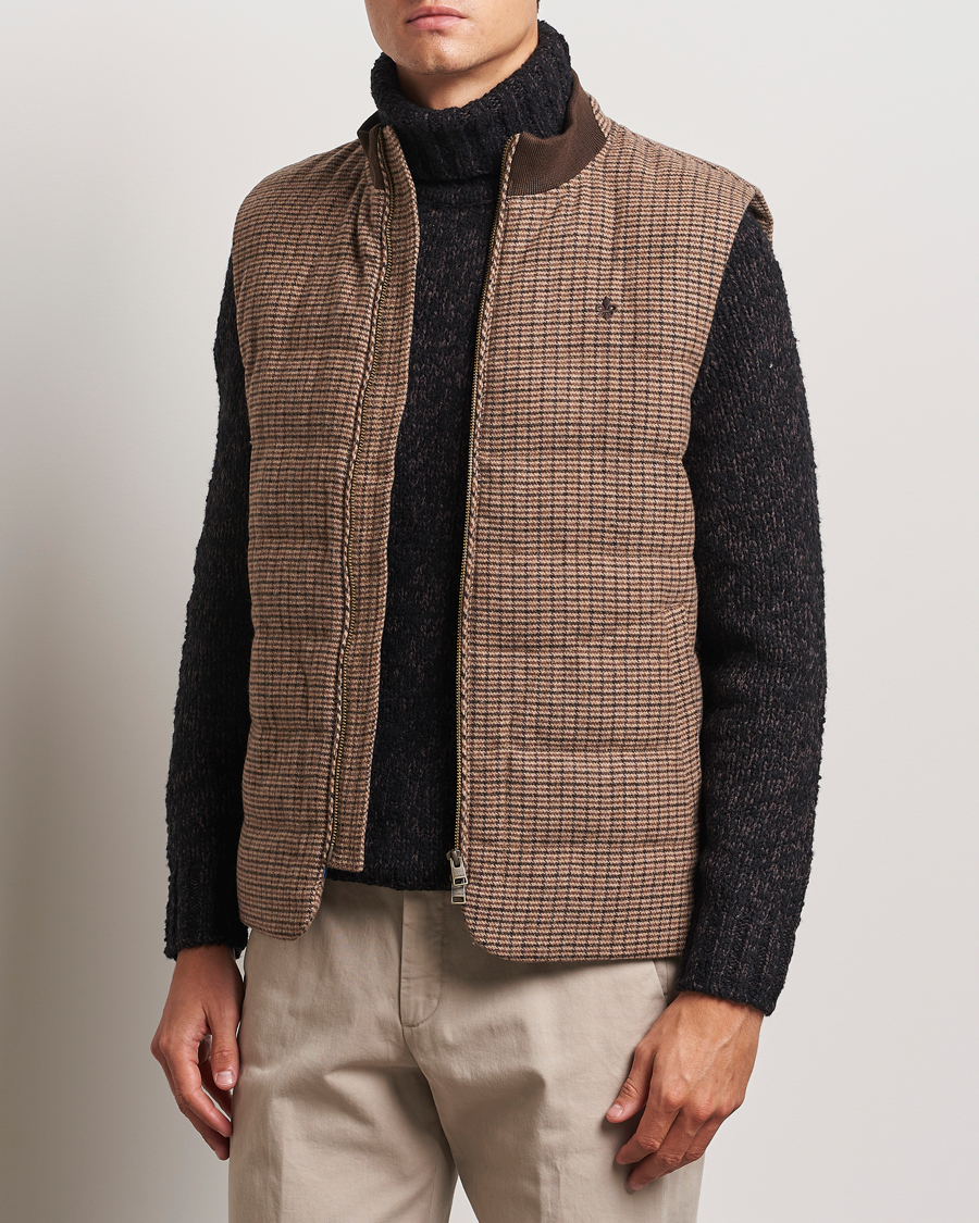 Heren |  | Morris | Welch Wool Gilet Brown