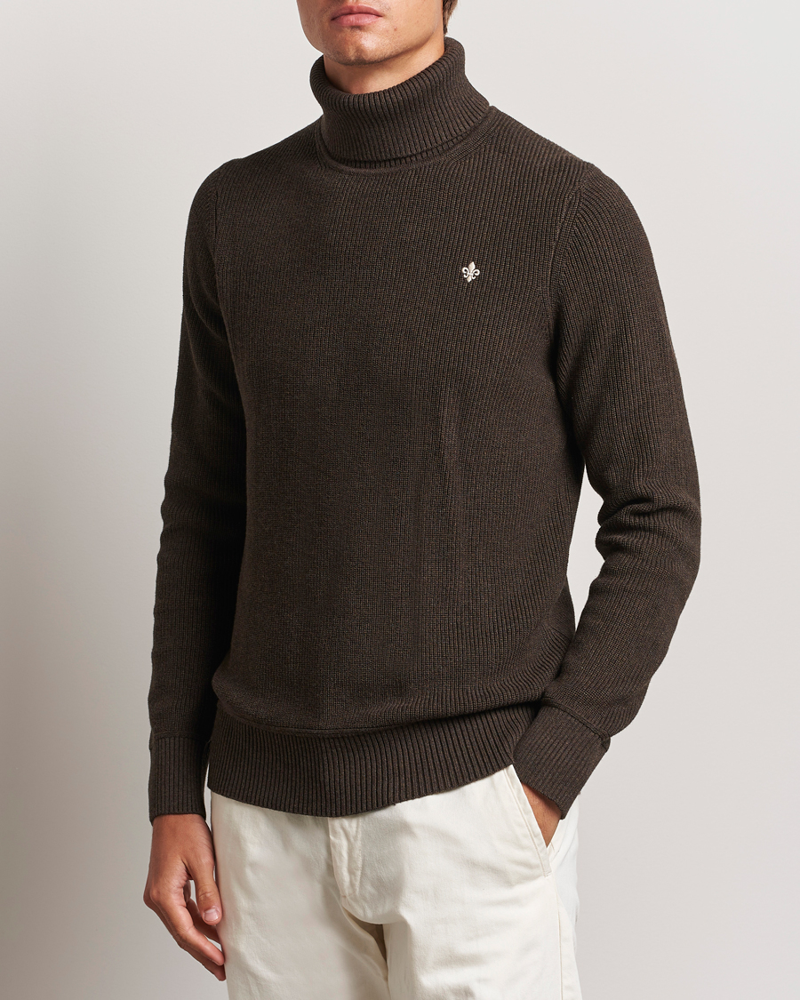 Heren |  | Morris | Bernard Cotton Rollneck Brown